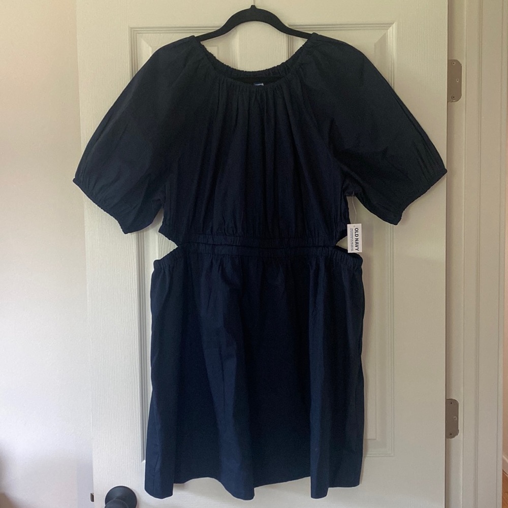 Old Navy Cut Out Dress - Navy